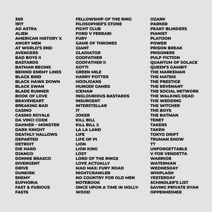 175 Movie LUTs Bundle